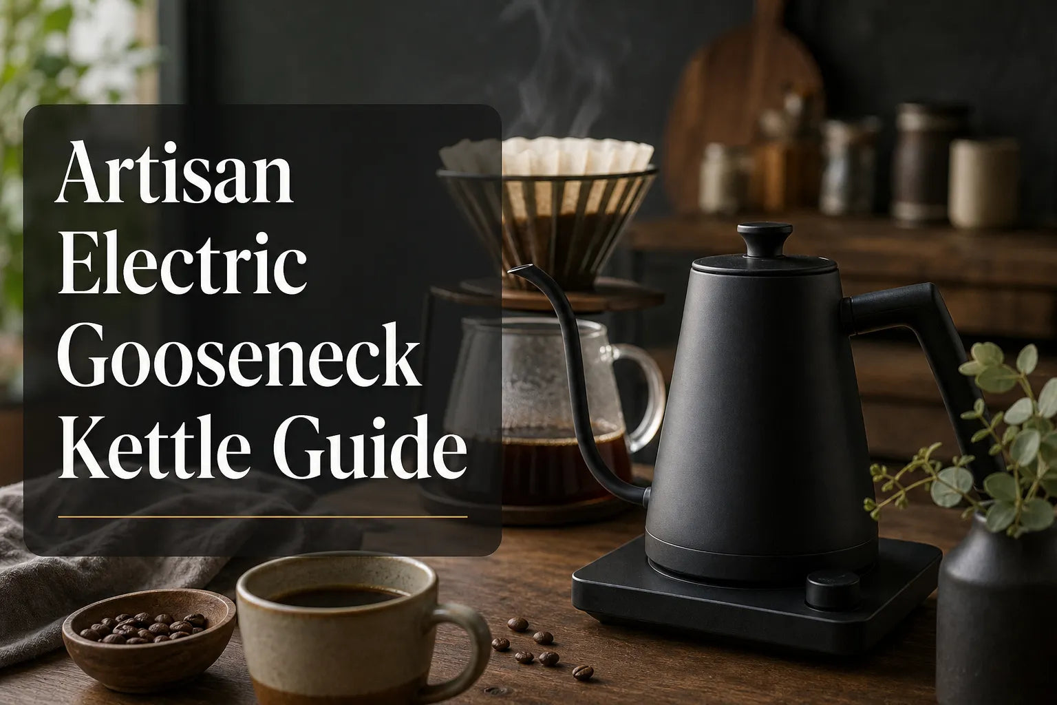 Artisan Electric Gooseneck Kettle Guide