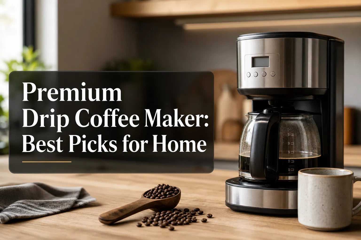 Premium Drip Coffee Maker: Best Picks for Home