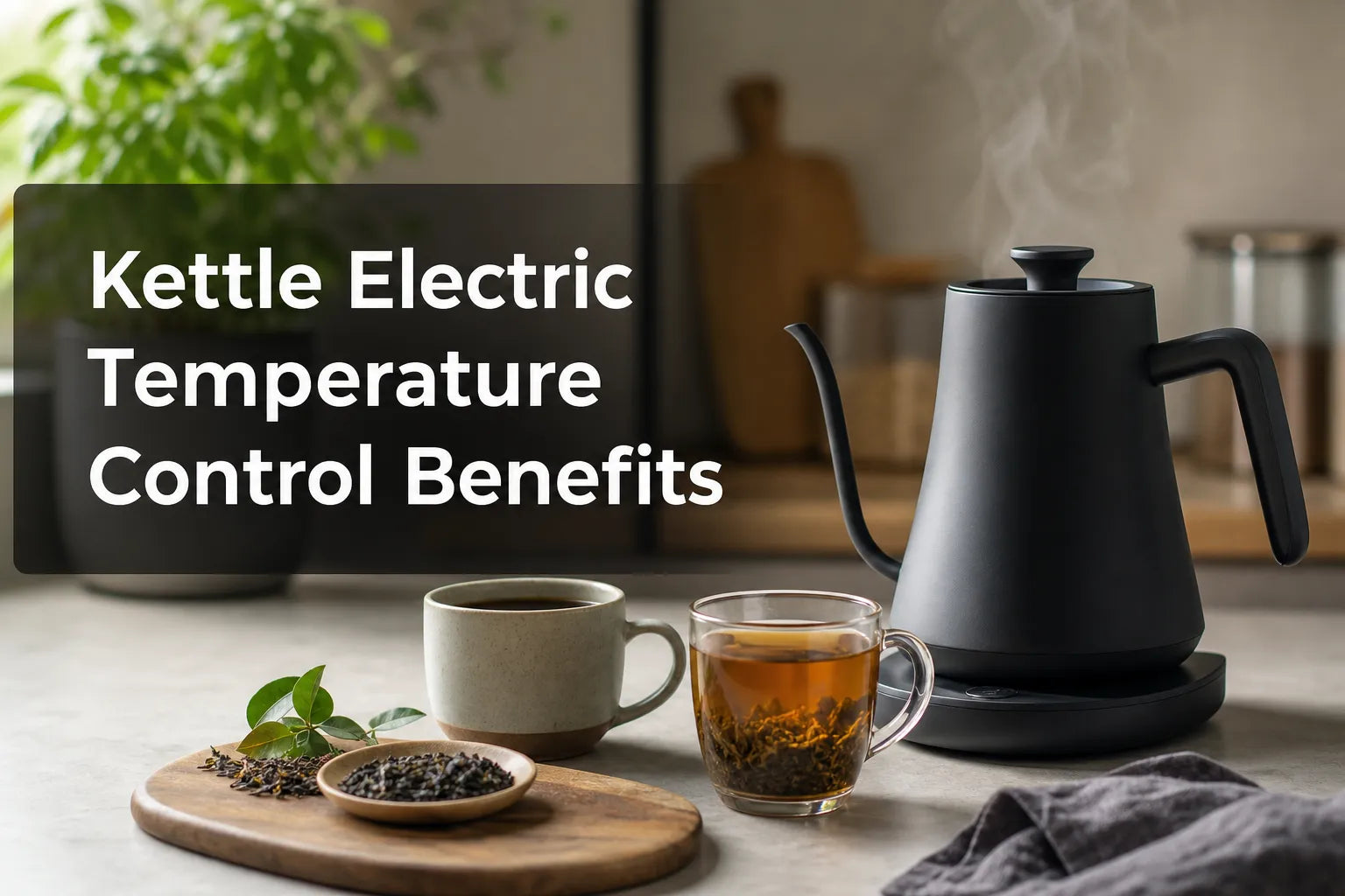 Kettle Electric Temperature Control Benefits