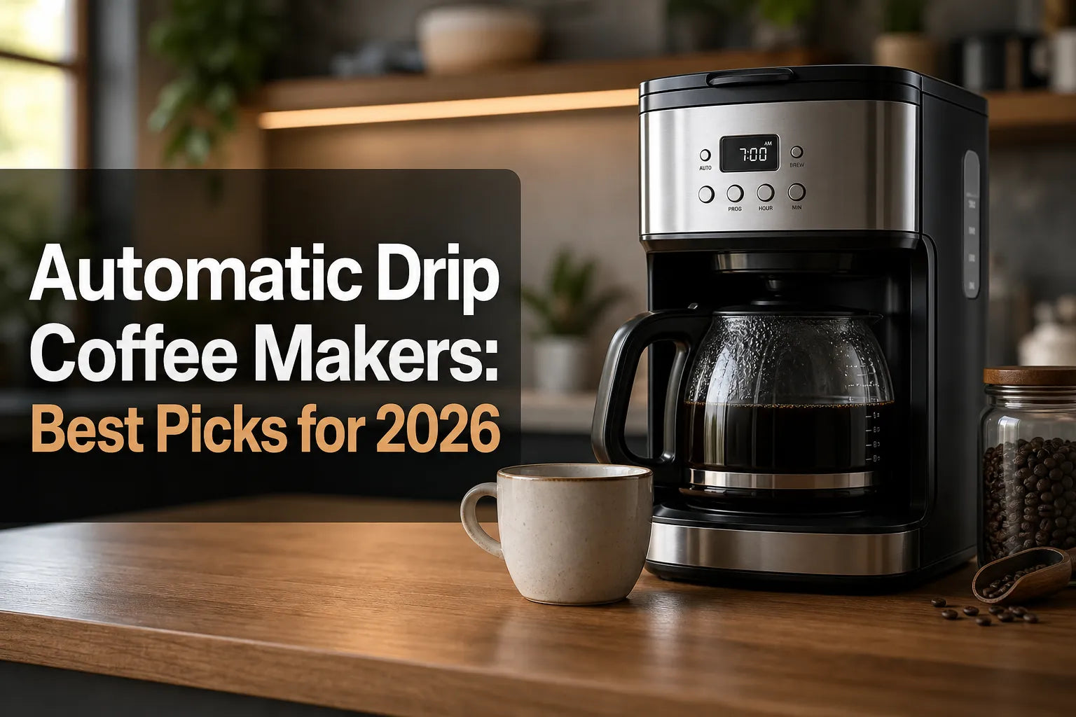 Automatic Drip Coffee Makers: Best Picks for 2026