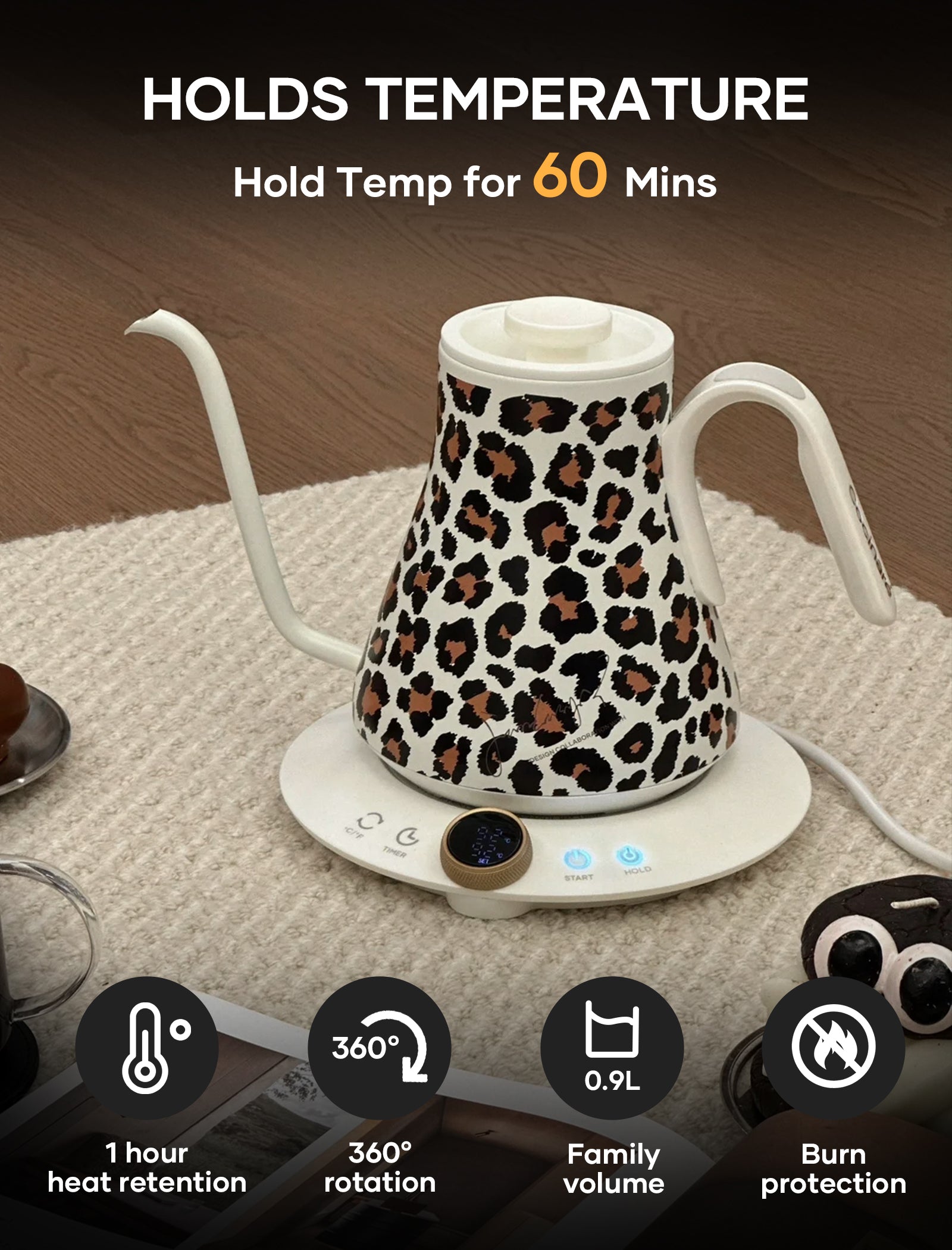 FLOW M9 Gooseneck Kettle