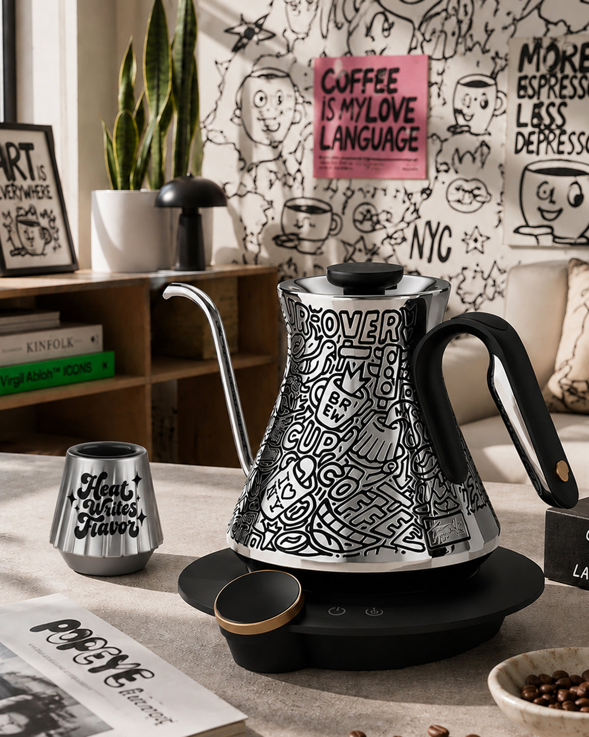 Cocinare x Timothy Goodman Gallery Edition Electric Kettle