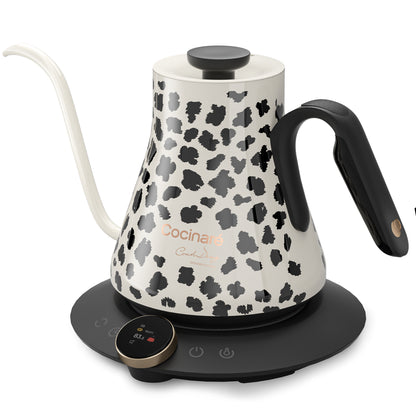 Cocinare Color-changing Collection Oat Leopard Electric Kettle