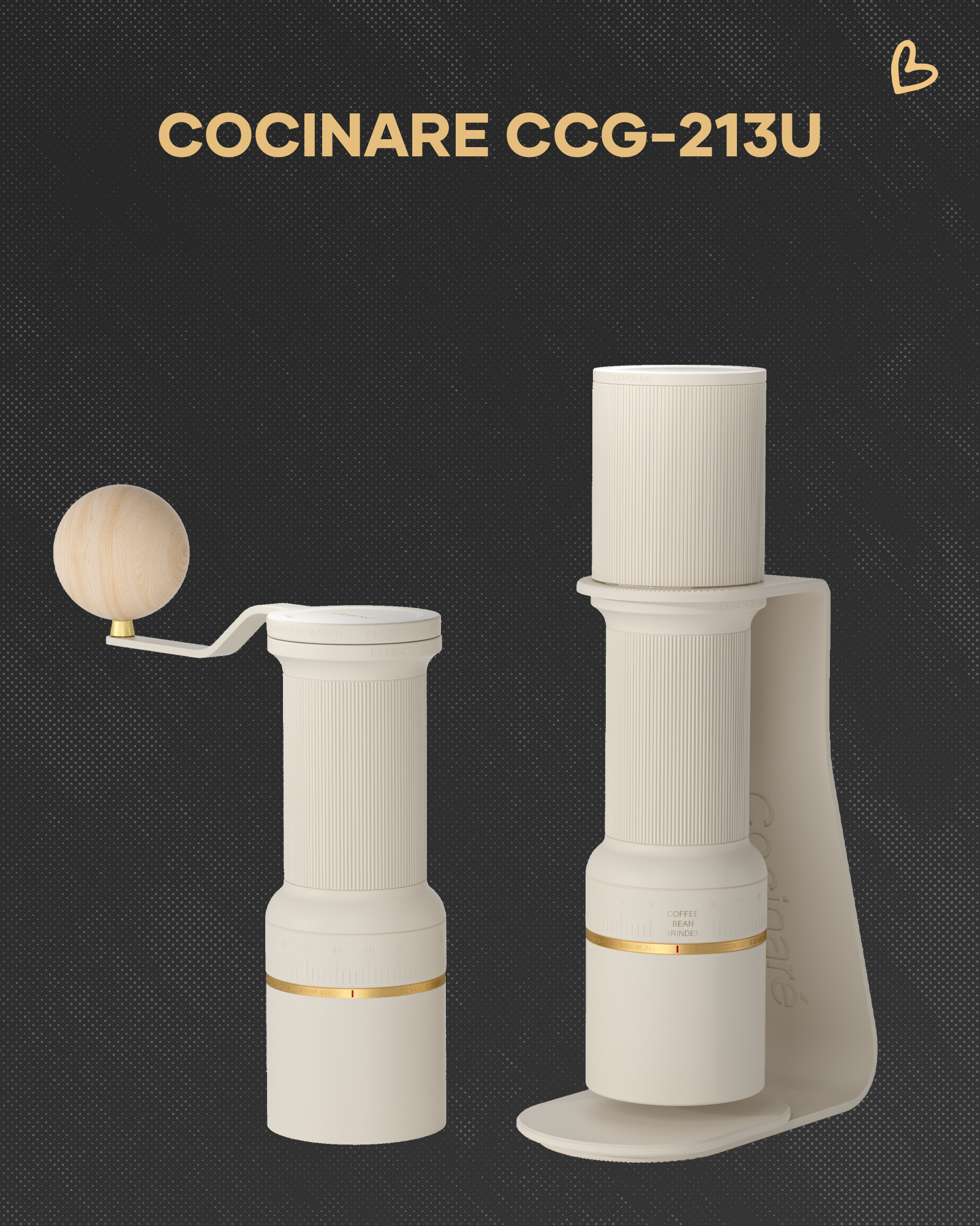 Cocinare ESSENCE D38 Ultra 2-in-1 Coffee Grinder