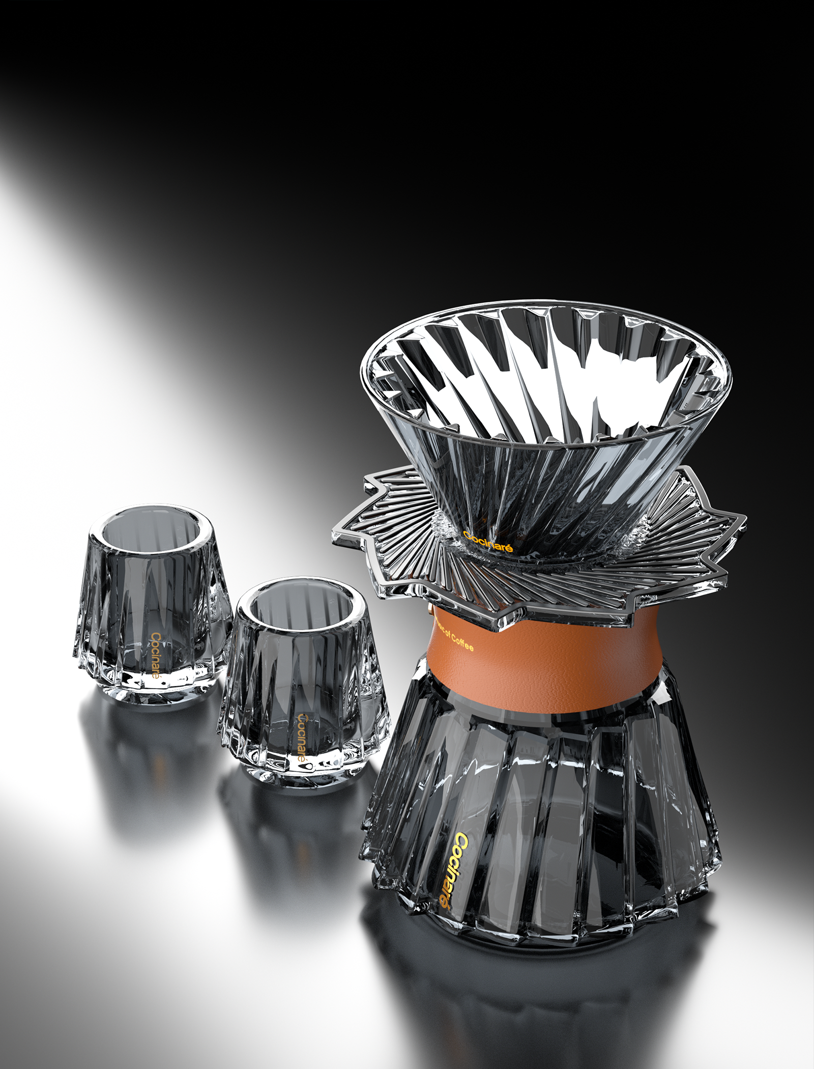 TasteSet Crystal Coffee Tasting Set 1