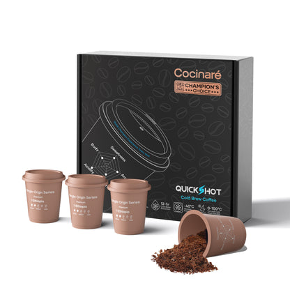 Quickshot Instant Cold Brew Coffee (Single-Origin Series)