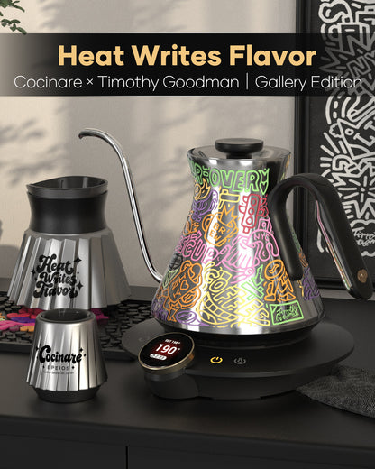 Cocinare x Timothy Goodman Gallery Edition Electric Kettle