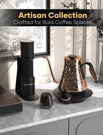 Cocinare Artisan Collection Gold Wild Electric Kettle