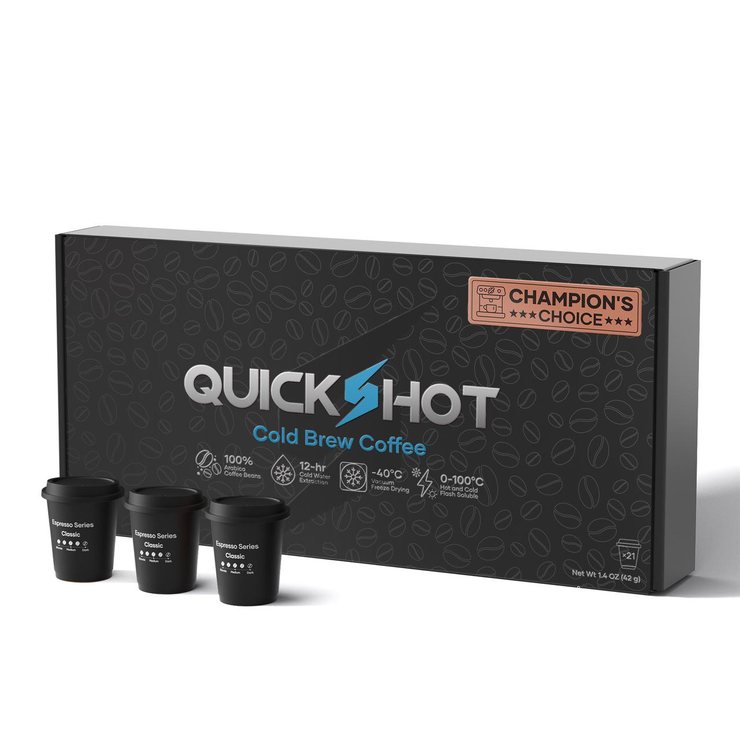 Cocinare Quickshot Instant Cold Brew Coffee (Espresso Series)