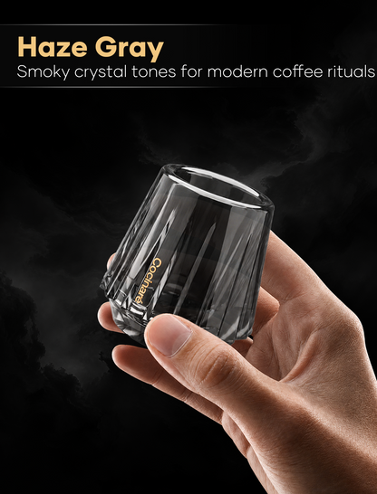 TasteSet Crystal Coffee Tasting Set 4