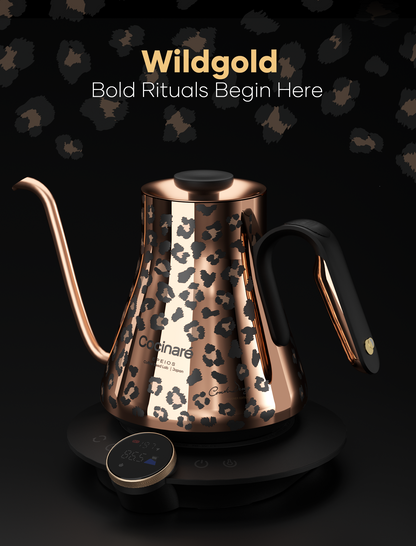 Cocinare Artisan Collection Gold Wild Electric Kettle