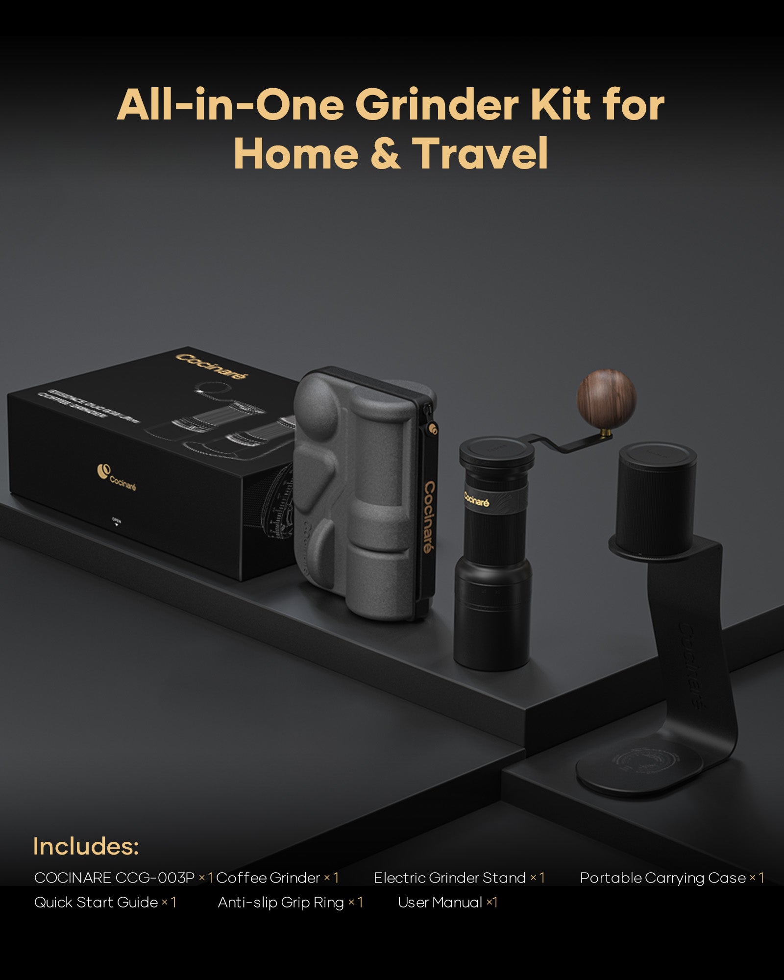 Molino de café 2 en 1 ESSENCE DUO