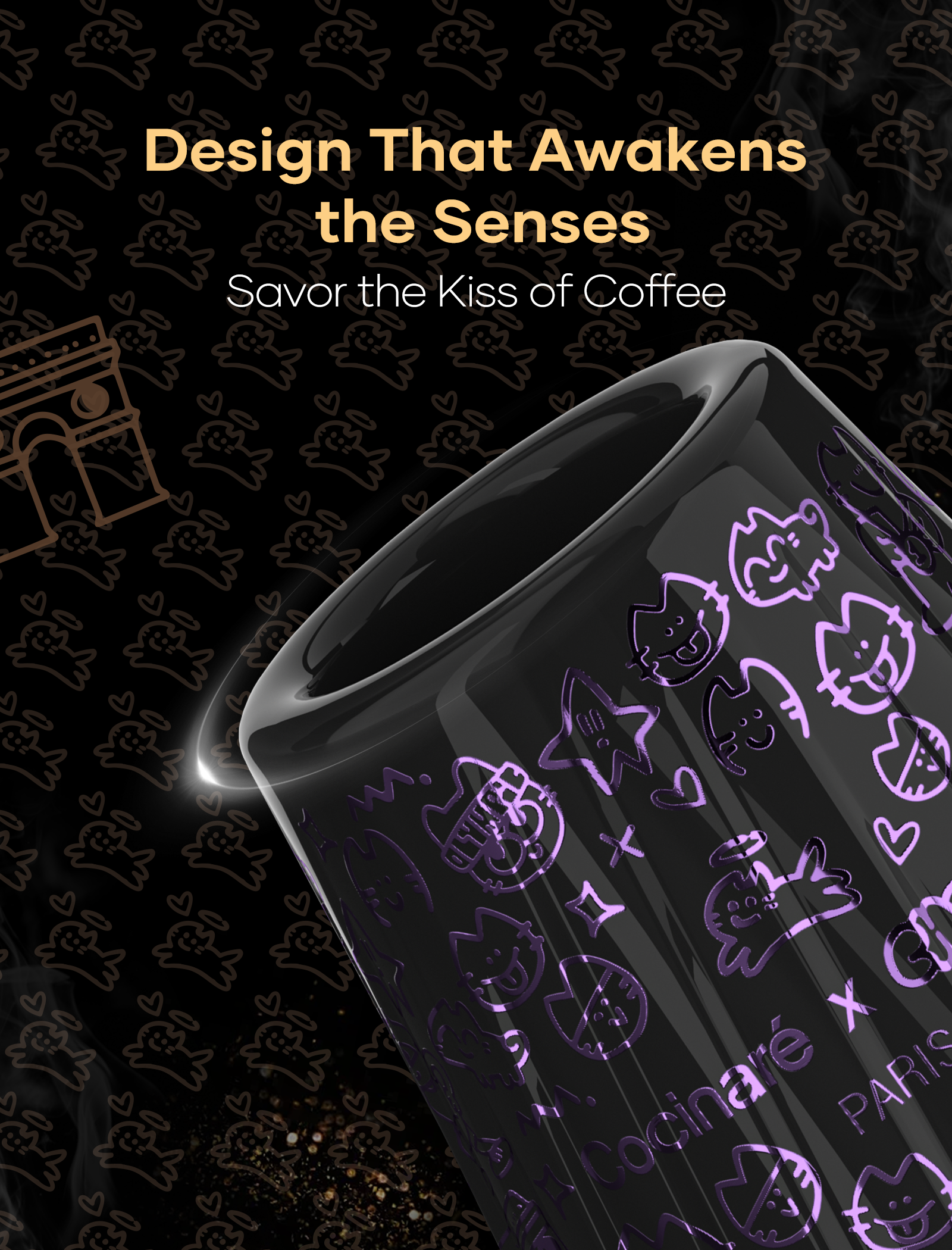 Cocinare x Chanoir KissCup Collab Collection Tasting Cup