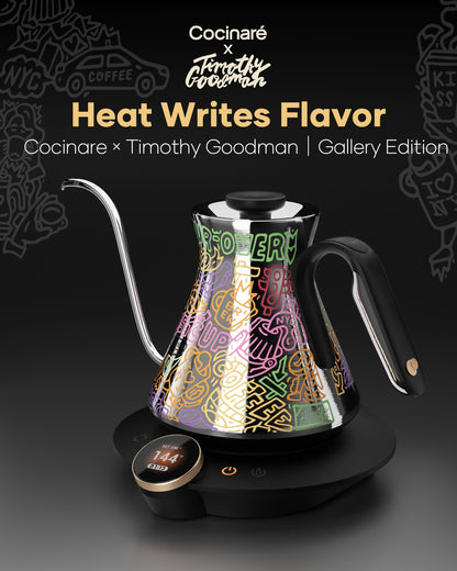Cocinare x Timothy Goodman Gallery Edition Electric Kettle