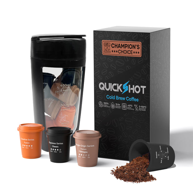 Cocinare Quickshot Instant Cold Brew Coffee