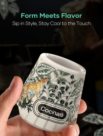 Cocinare KissCup Color-changing Ceramic Tasting Cup