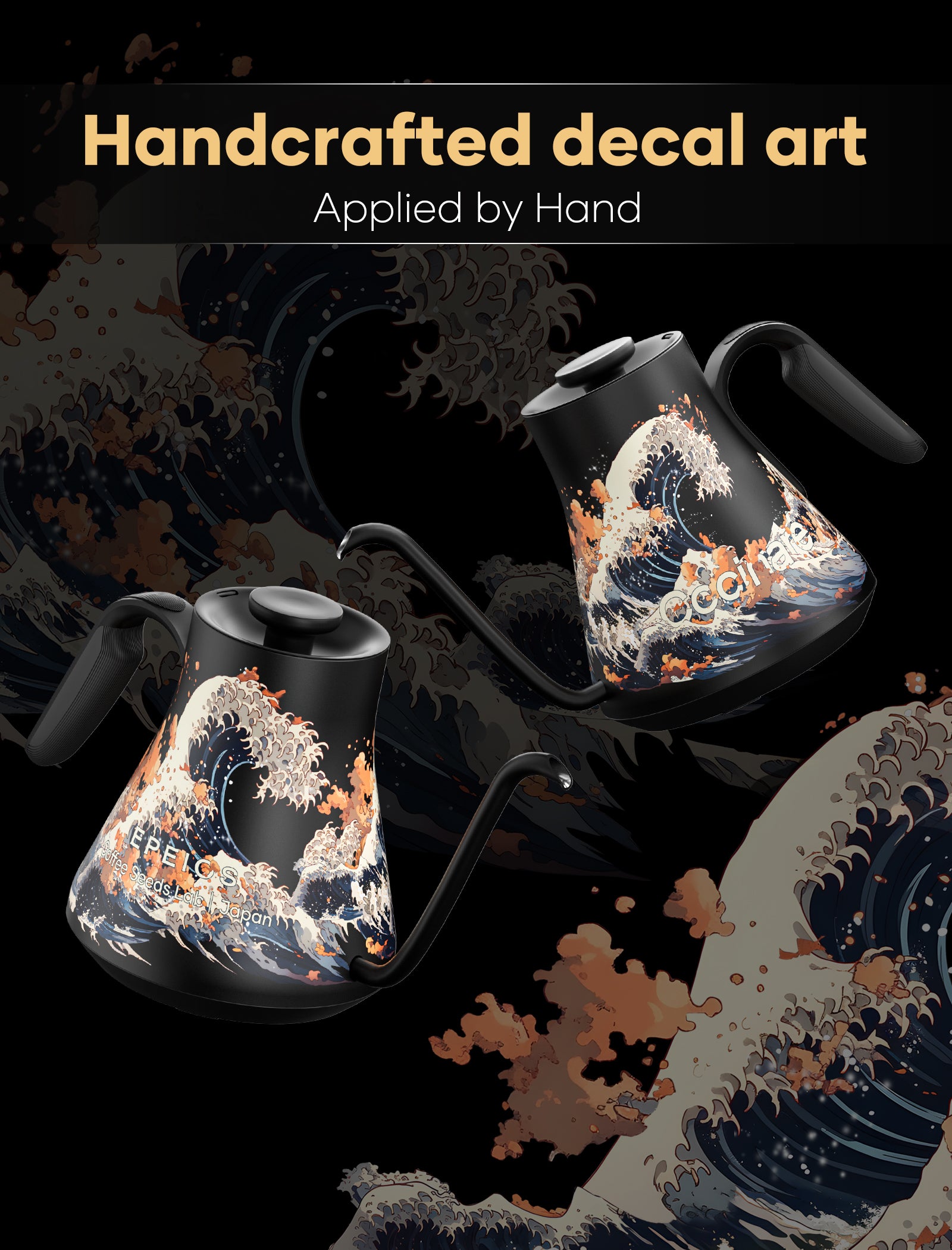 FLOW M900 Artisan Collection Electric Kettle - Wave