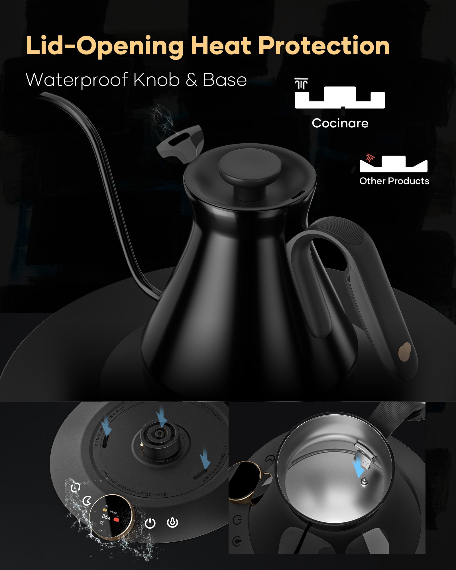 Cocinare Master Collection Electric Kettle