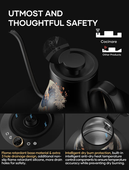 FLOW M9 Gooseneck Kettle