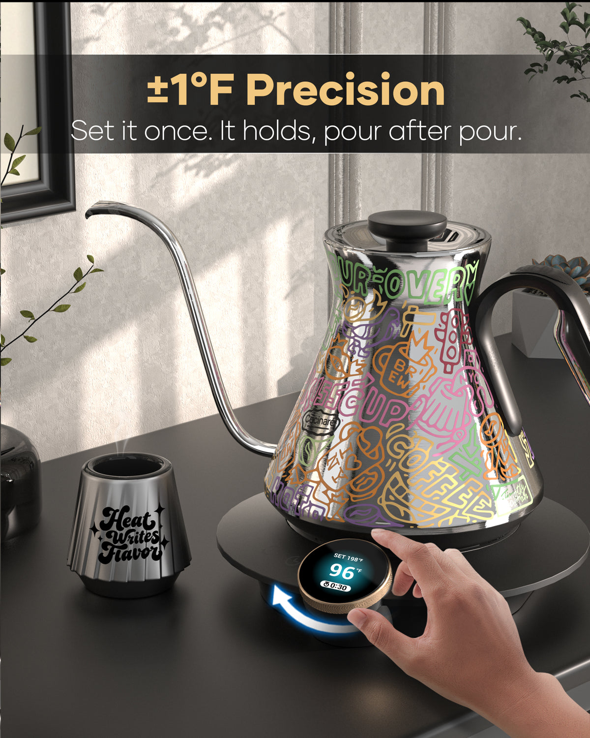 Cocinare x Timothy Goodman Gallery Edition Electric Kettle