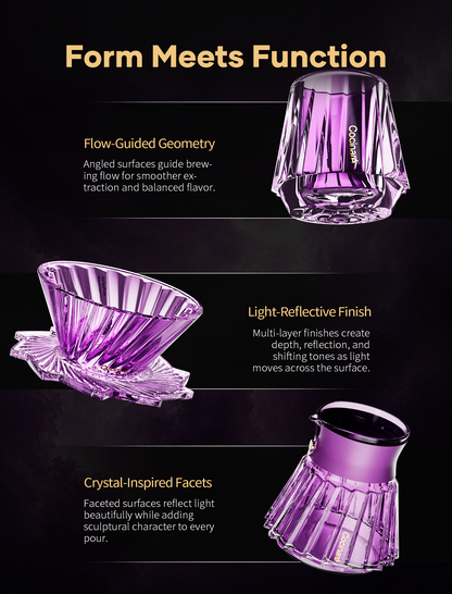 Cocinare TasteSet Crystal Coffee Tasting Set