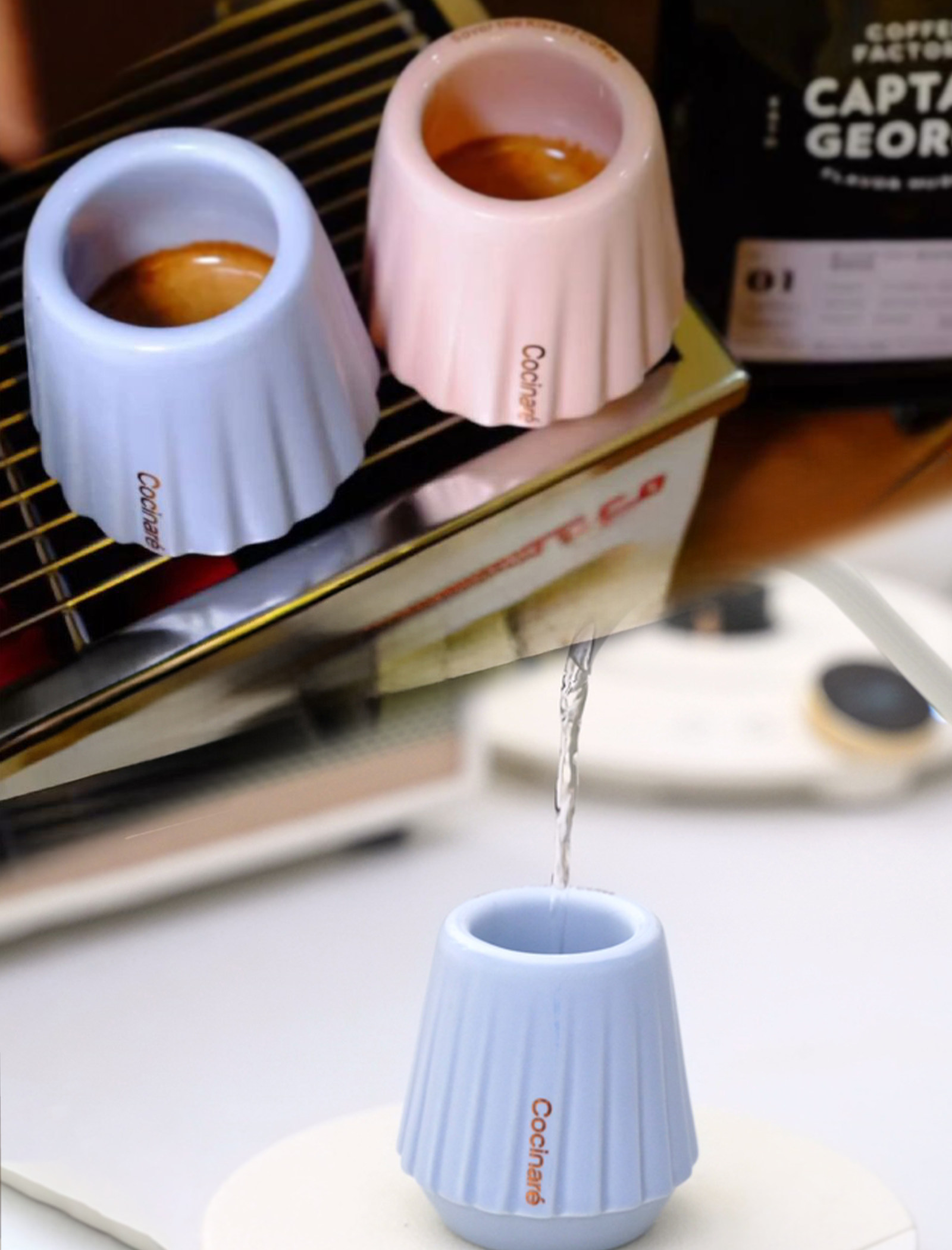 Cocinare KissCup Ceramic Tasting Cup Set of 3