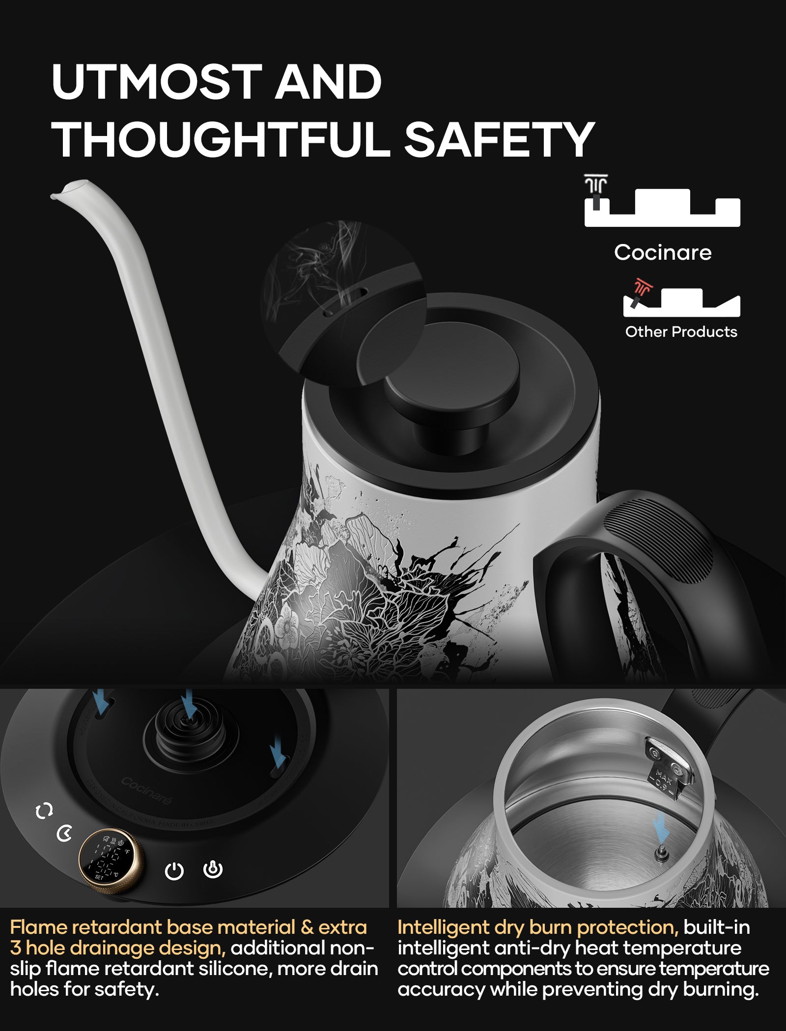 FLOW M9 Gooseneck Kettle