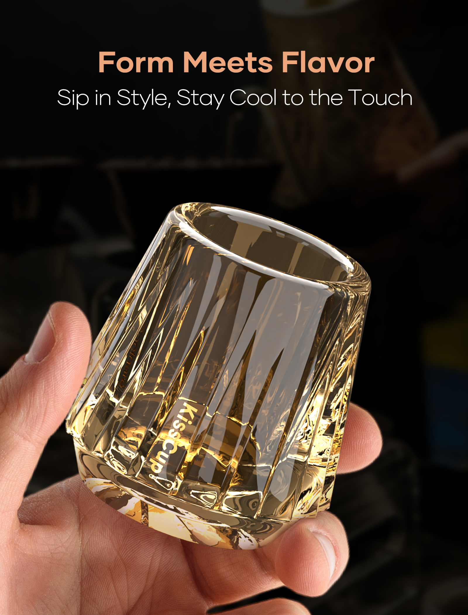 Cocinare KissCup Crystal Tasting Cup Set of 2