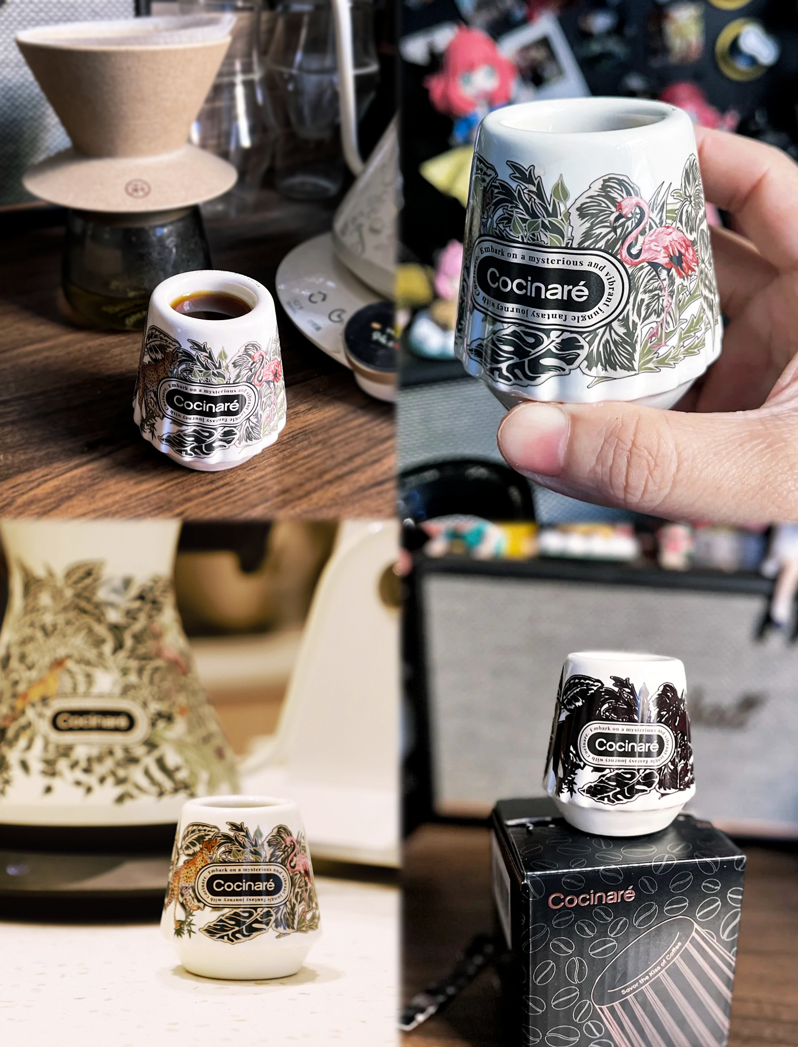 Cocinare KissCup Color-changing Ceramic Tasting Cup