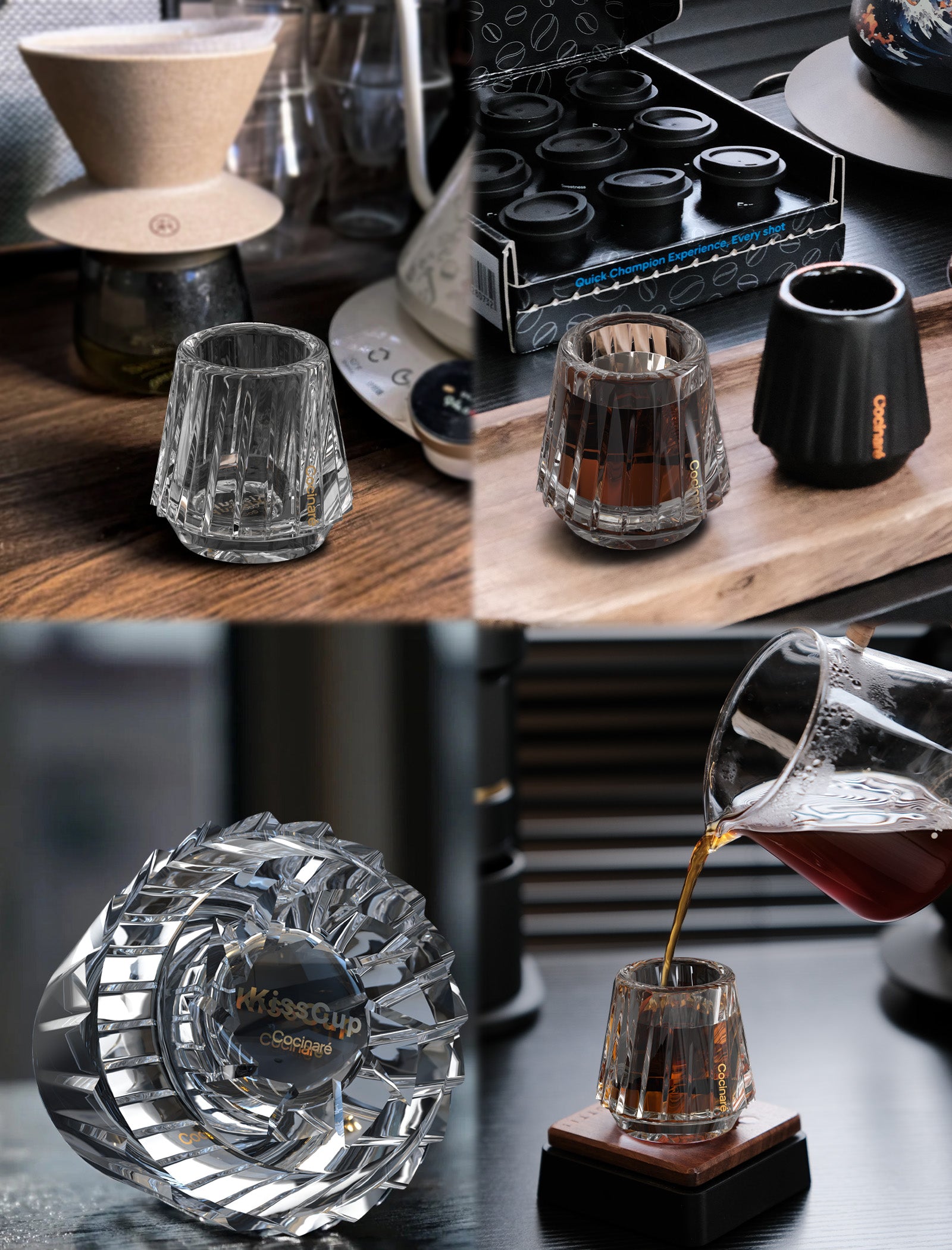 Cocinare KissCup Crystal Tasting Cup Set of 2