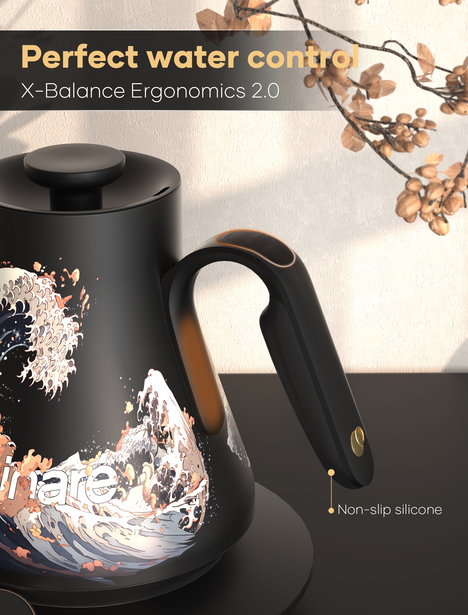 FLOW M900 Artisan Collection Electric Kettle - Wave