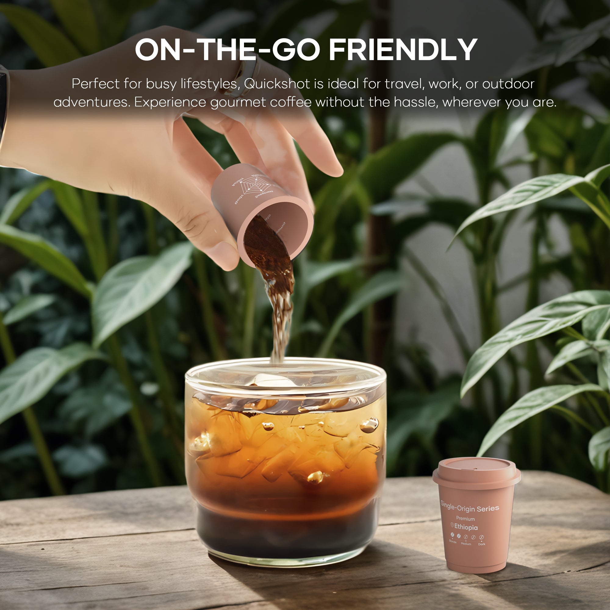 Quickshot Instant Cold Brew Coffee (Single-Origin Series)