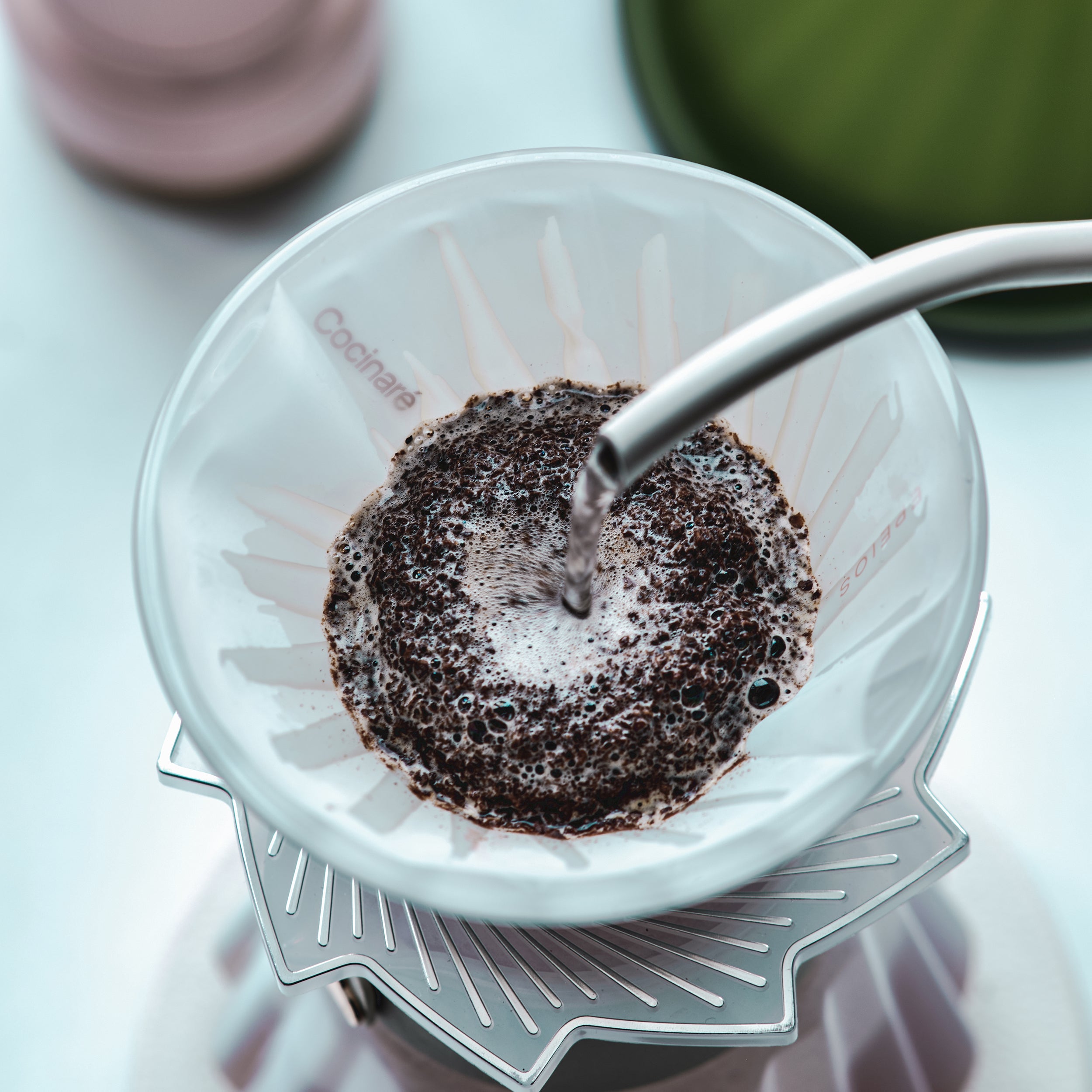 QuickDrip™ Reusable Pour-Over Coffee Filter