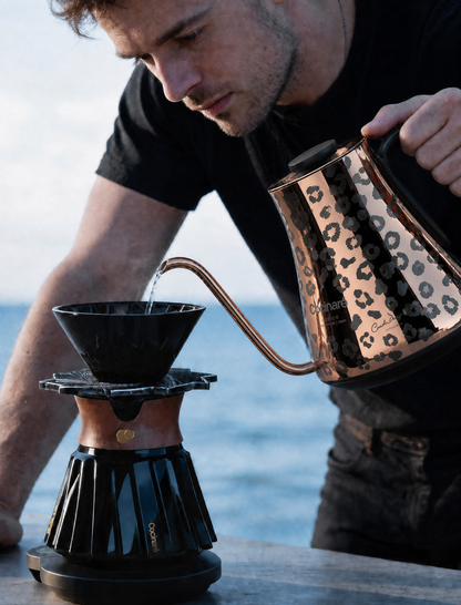 Cocinare Artisan Collection Gold Wild Electric Kettle