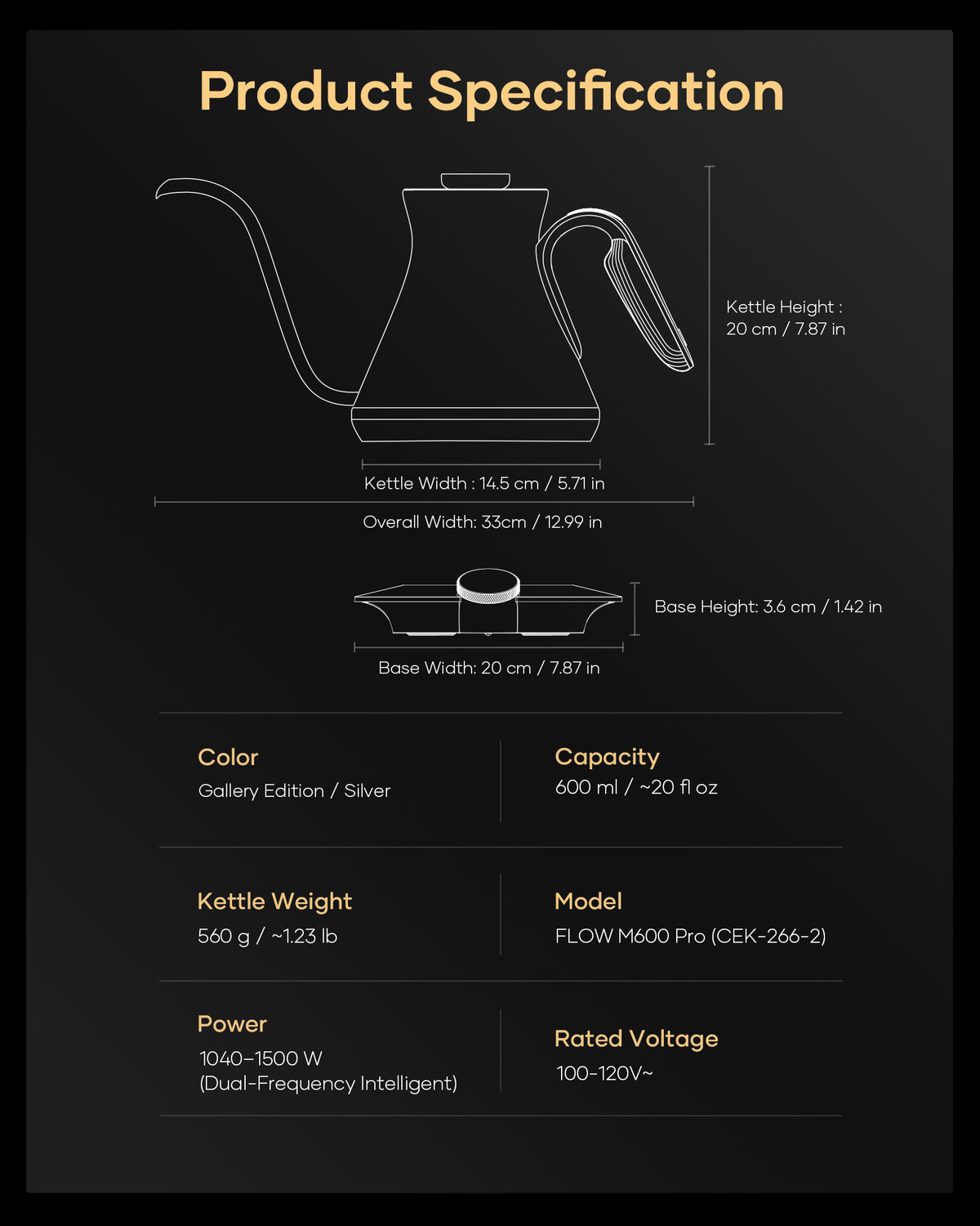 Cocinare x Timothy Goodman Gallery Edition Electric Kettle