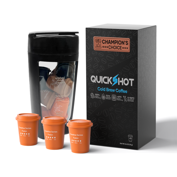 Cocinare Quickshot Instant Cold Brew Coffee (Creative Series)