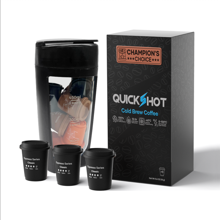Cocinare Quickshot Instant Cold Brew Coffee (Espresso Series)