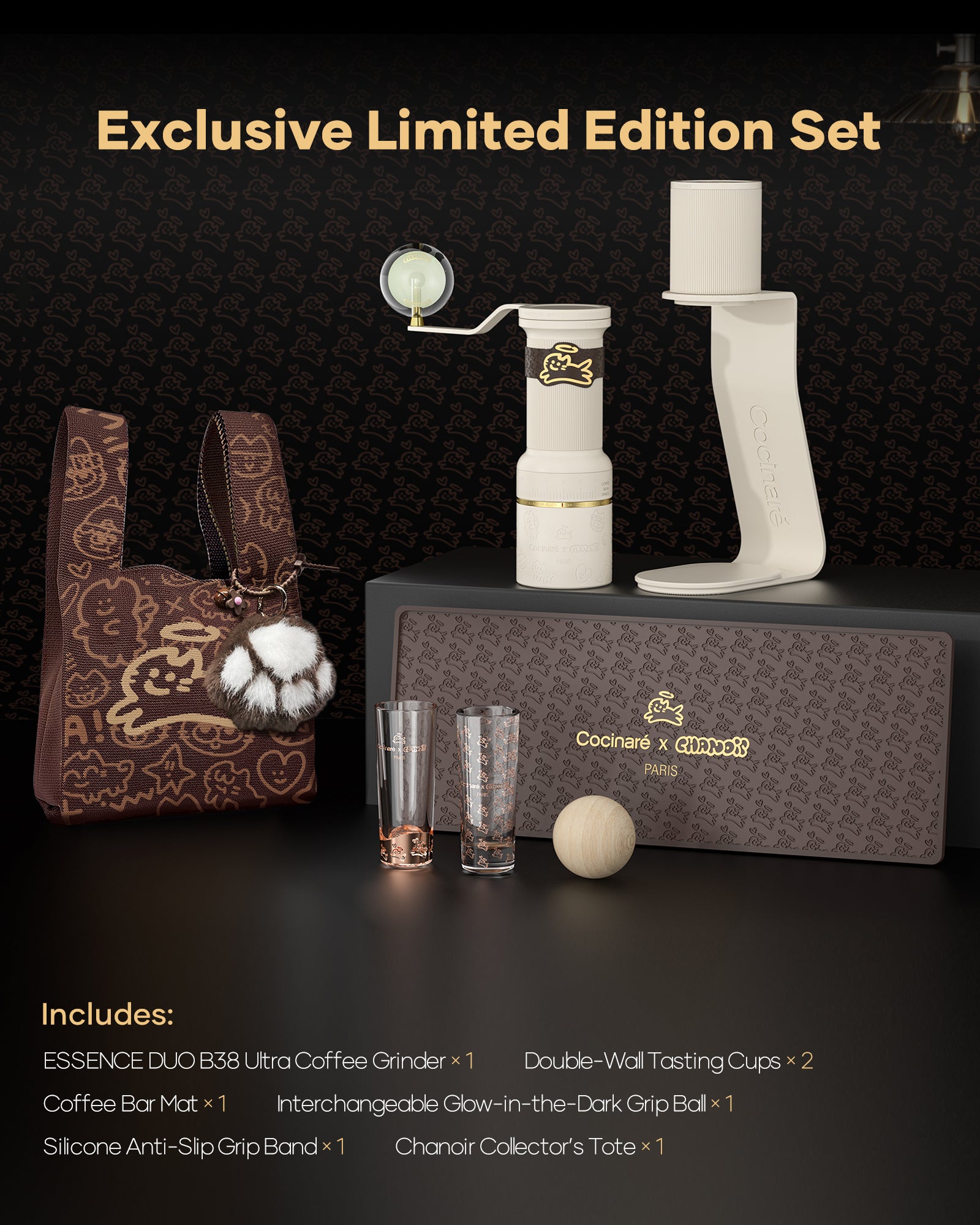 ESSENCE DUO 2-in-1 Coffee Grinder