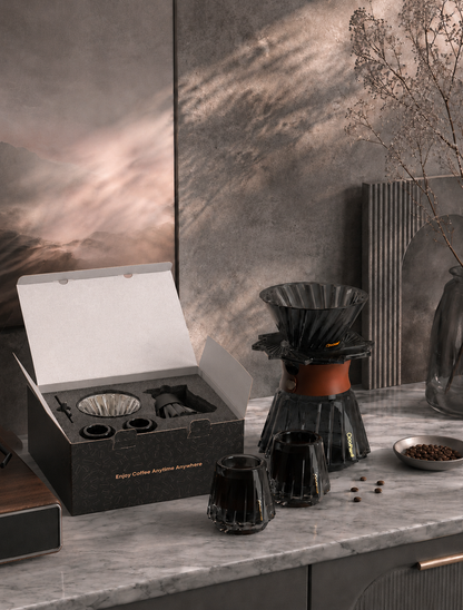 TasteSet Haze Gray gift packaging