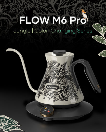 Cocinare Color-changing Collection Jungle Electric Kettle