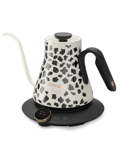 Cocinare Color-changing Collection Oat Leopard Electric Kettle