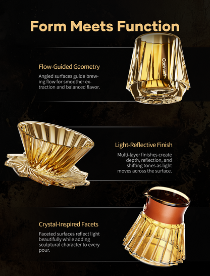 TasteSet Crystal Coffee Tasting Set