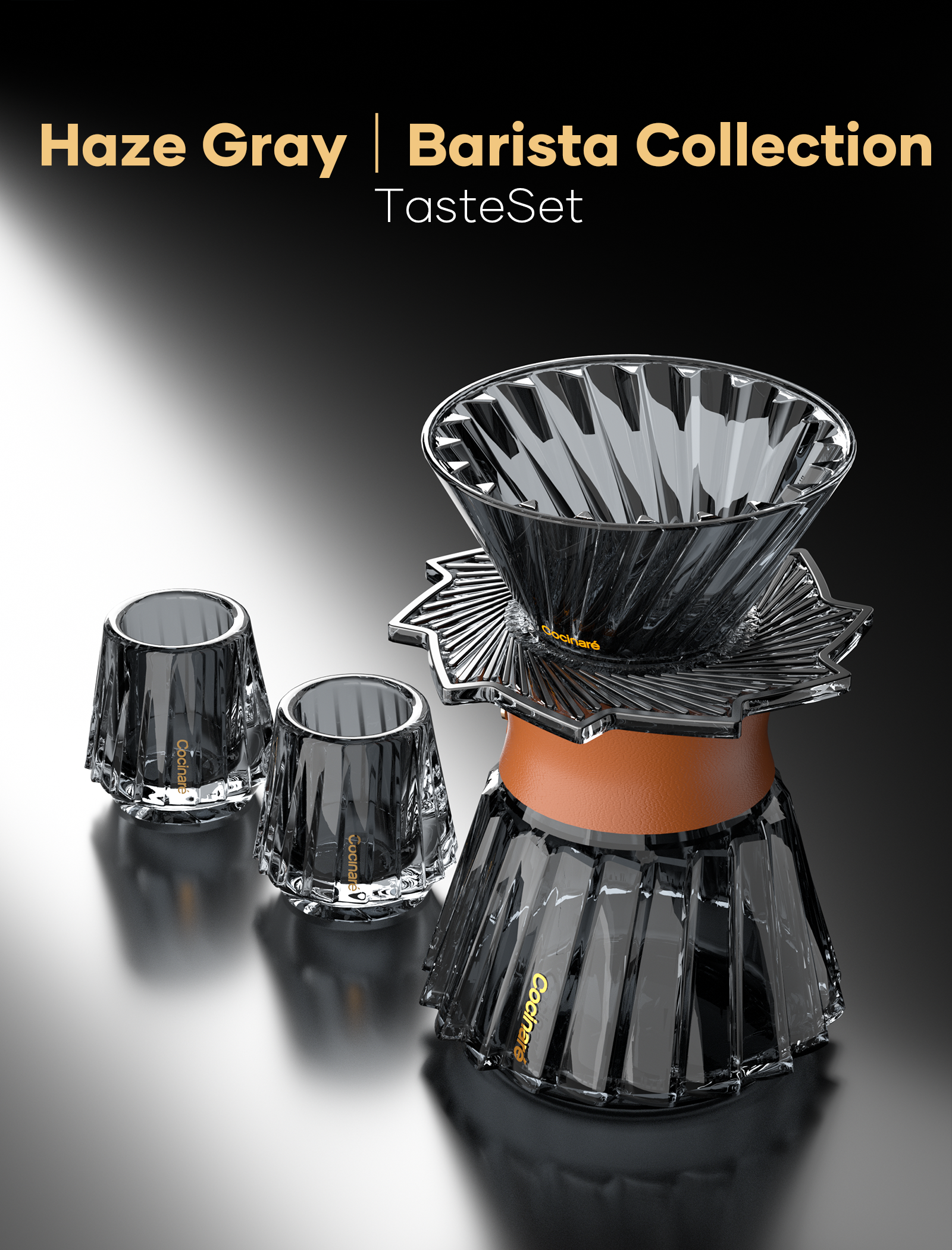 TasteSet Crystal Coffee Tasting Set