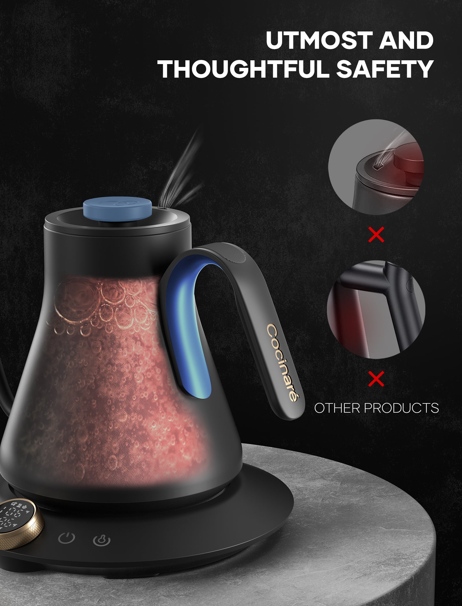FLOW M9 Gooseneck Kettle
